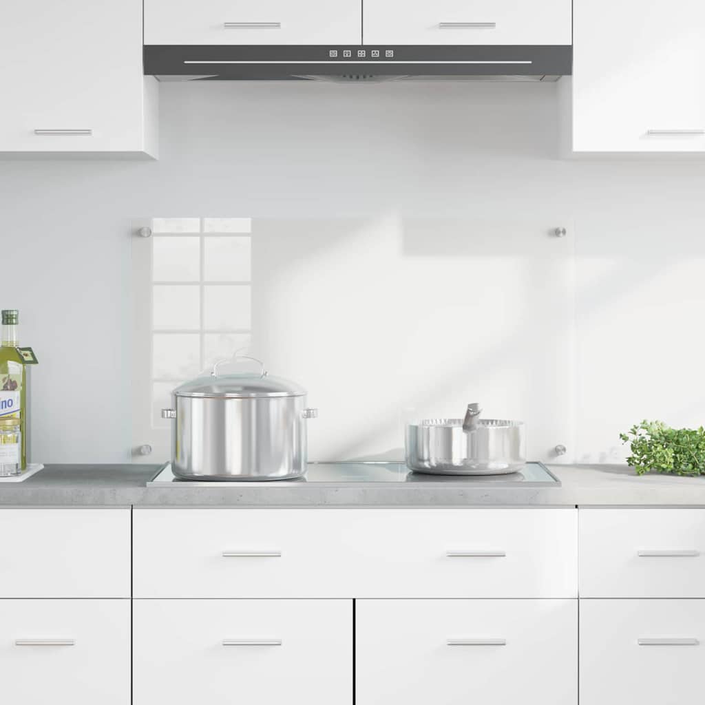 Küchenrückwand Transparent 90 x 50 cm Gehärtetes Glas