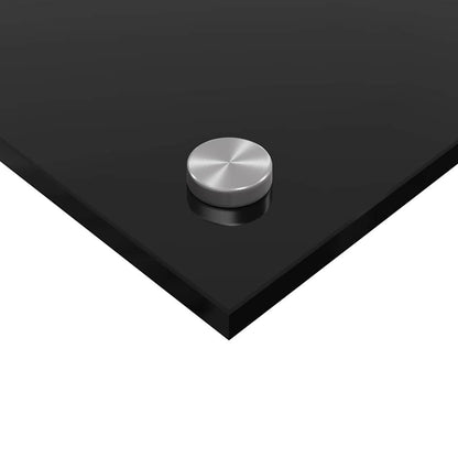 Küchenrückwand Schwarz 70 x 40 cm Gehärtetes Glas