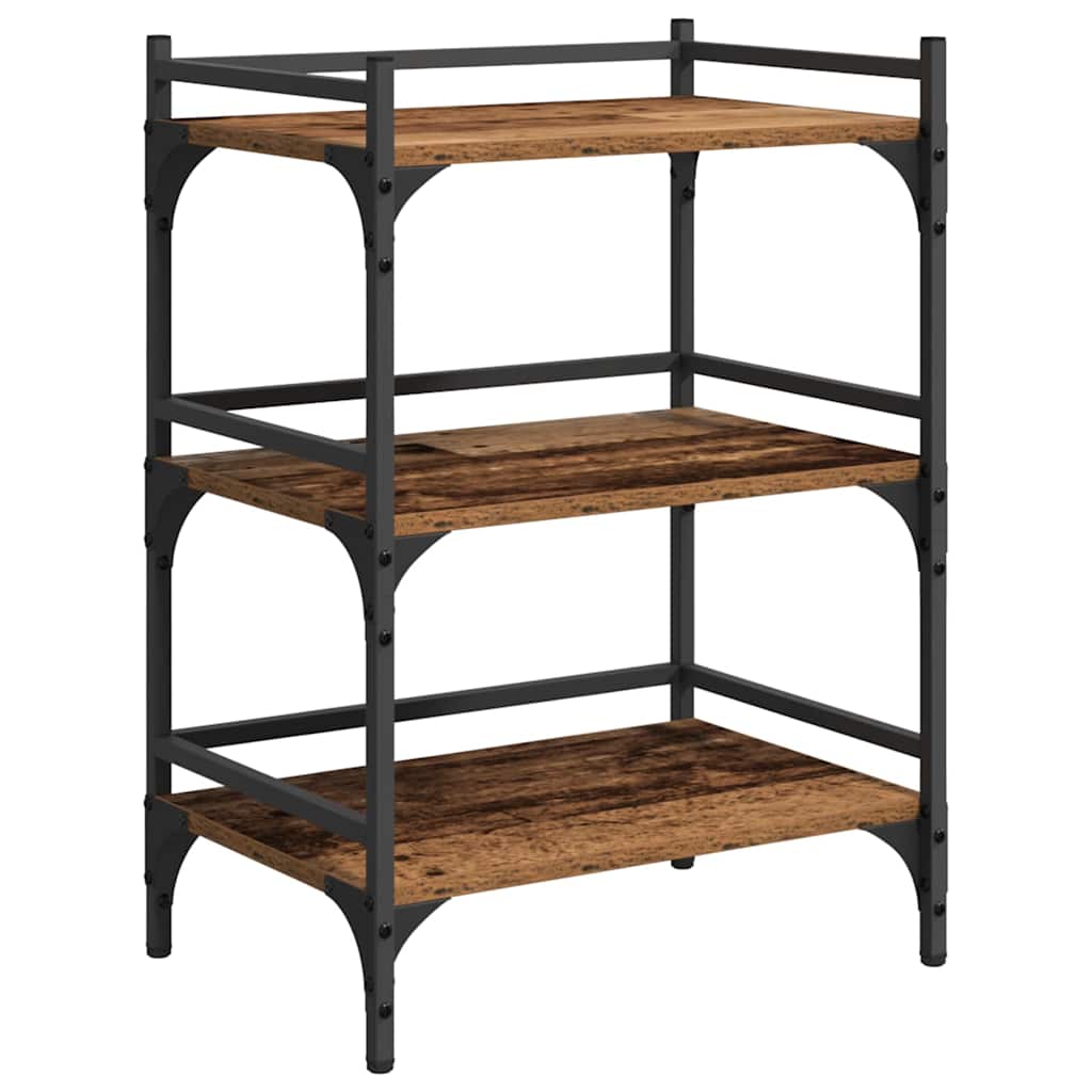 Küchentrolley Altholz 50 x 35 x 75,5 cm Holzwerkstoff