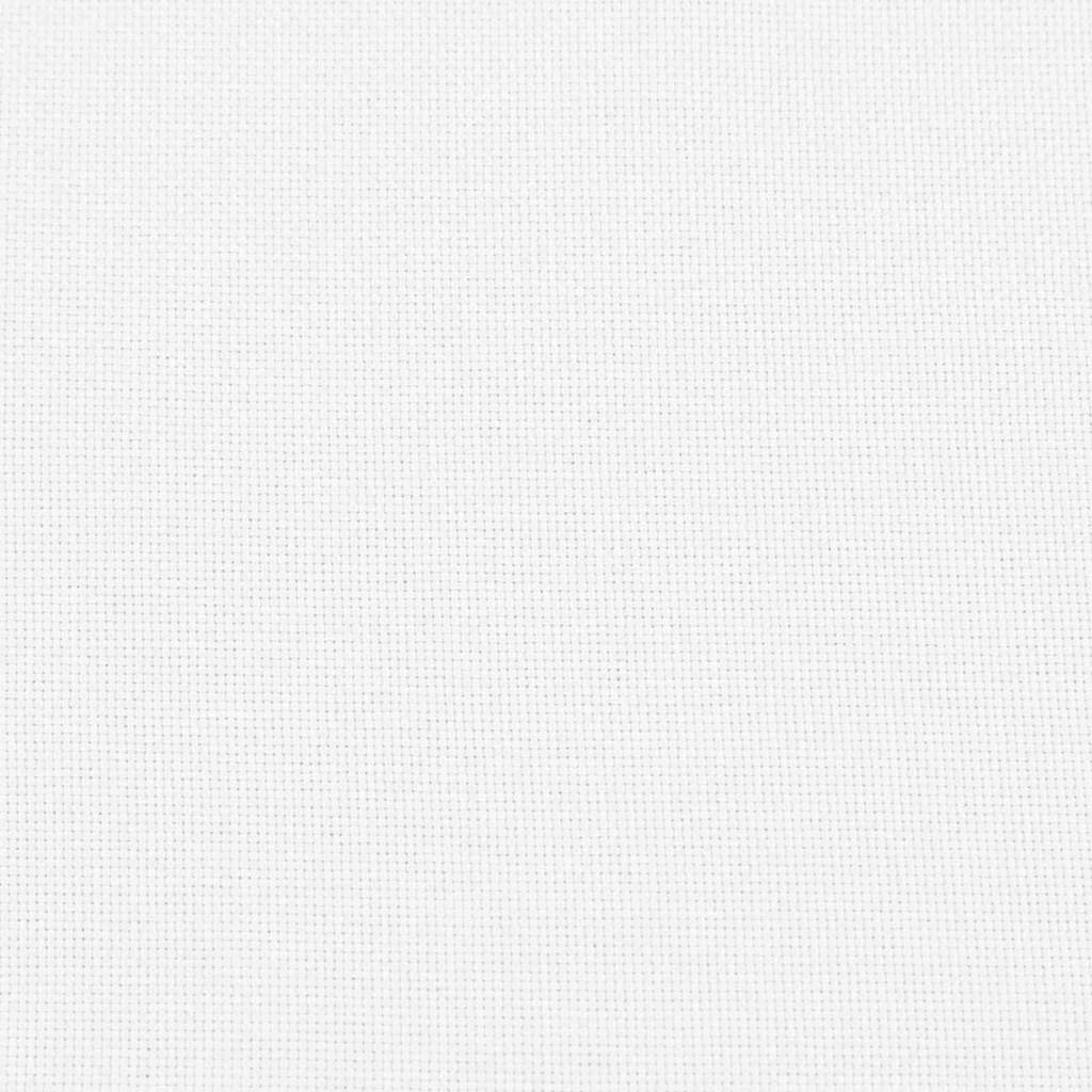 Cuscini per divano, 2 pezzi, bianco, 60 x 60 cm, tessuto