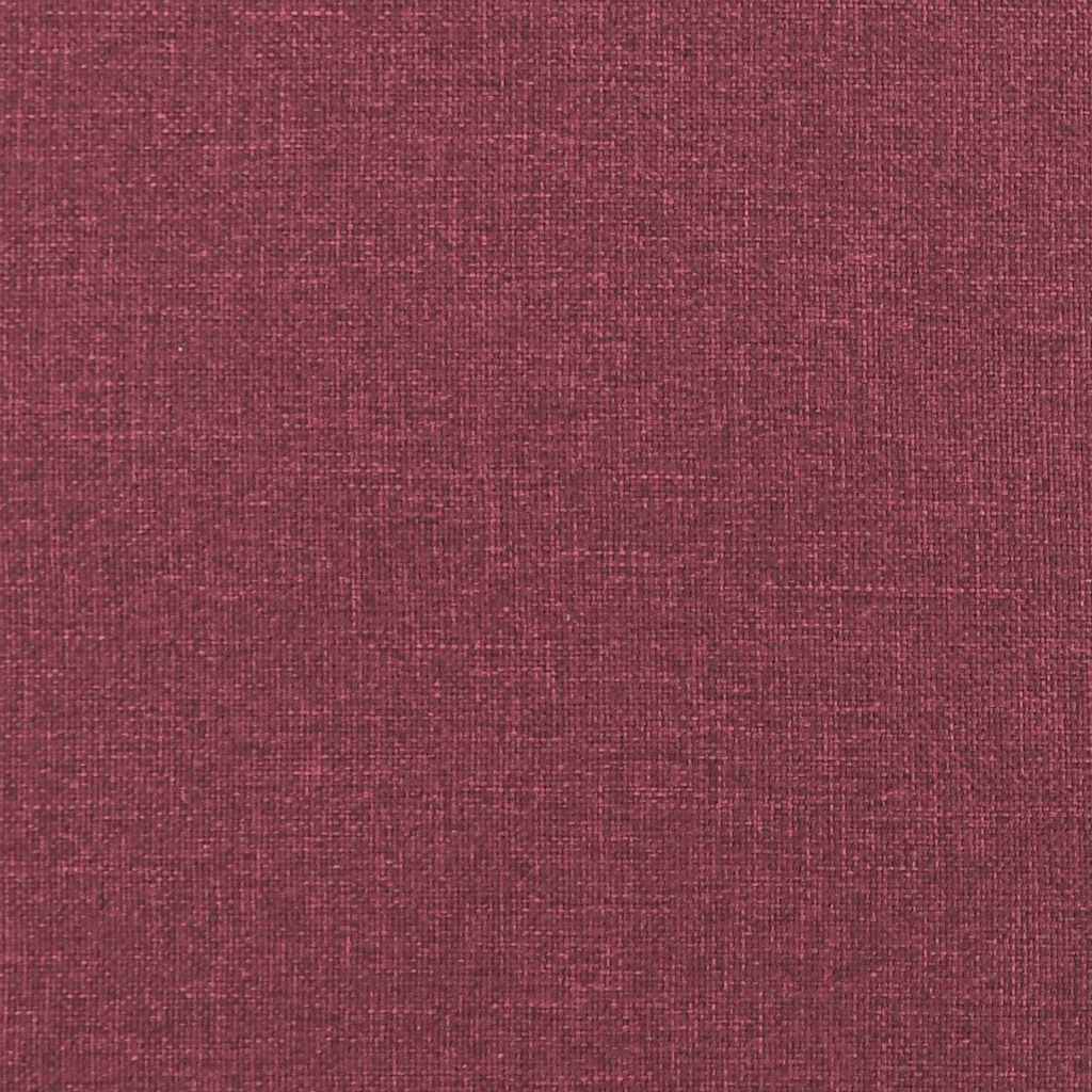 Sitzkissen 2 pcs Weinrot Ø80 x 29 cm Stoff