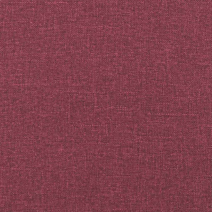 Sitzkissen 2 pcs Weinrot Ø80 x 29 cm Stoff