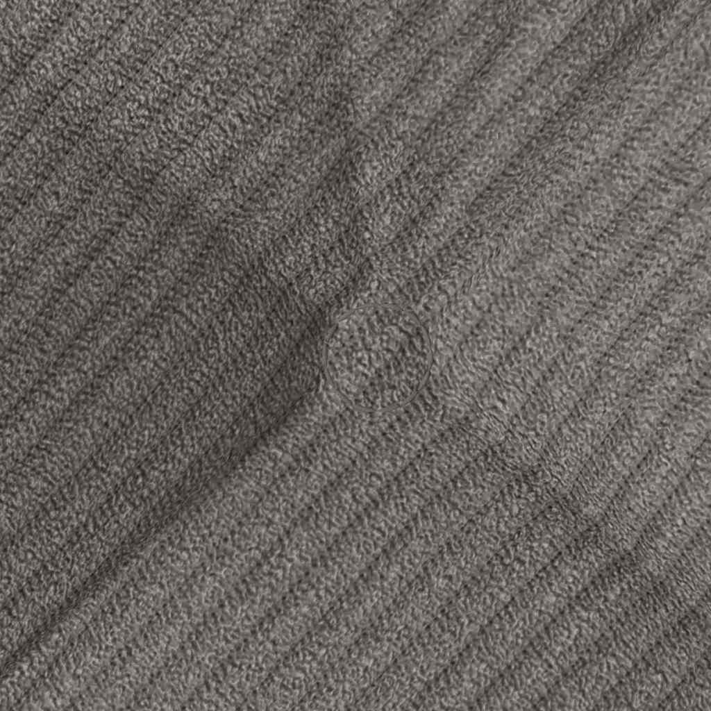 Cuscini per seduta, 4 pezzi, grigio chiaro, 45 x 45 cm, tessuto a coste