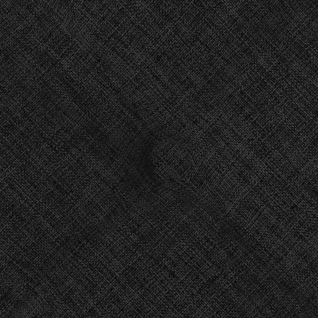 Cuscini per seduta, 4 pezzi, nero, 40 x 40 x 6 cm, tessuto