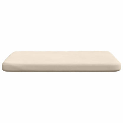 Sitzkissen 4 pcs Beige 40 x 40 x 3 cm Mikrofaserstoff