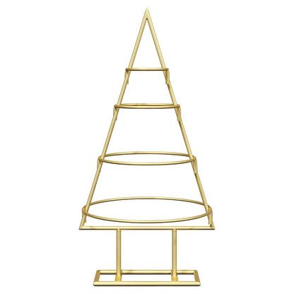 Metall Weihnachtsbaum Gold 60 cm Pulverbeschichteter Stahl