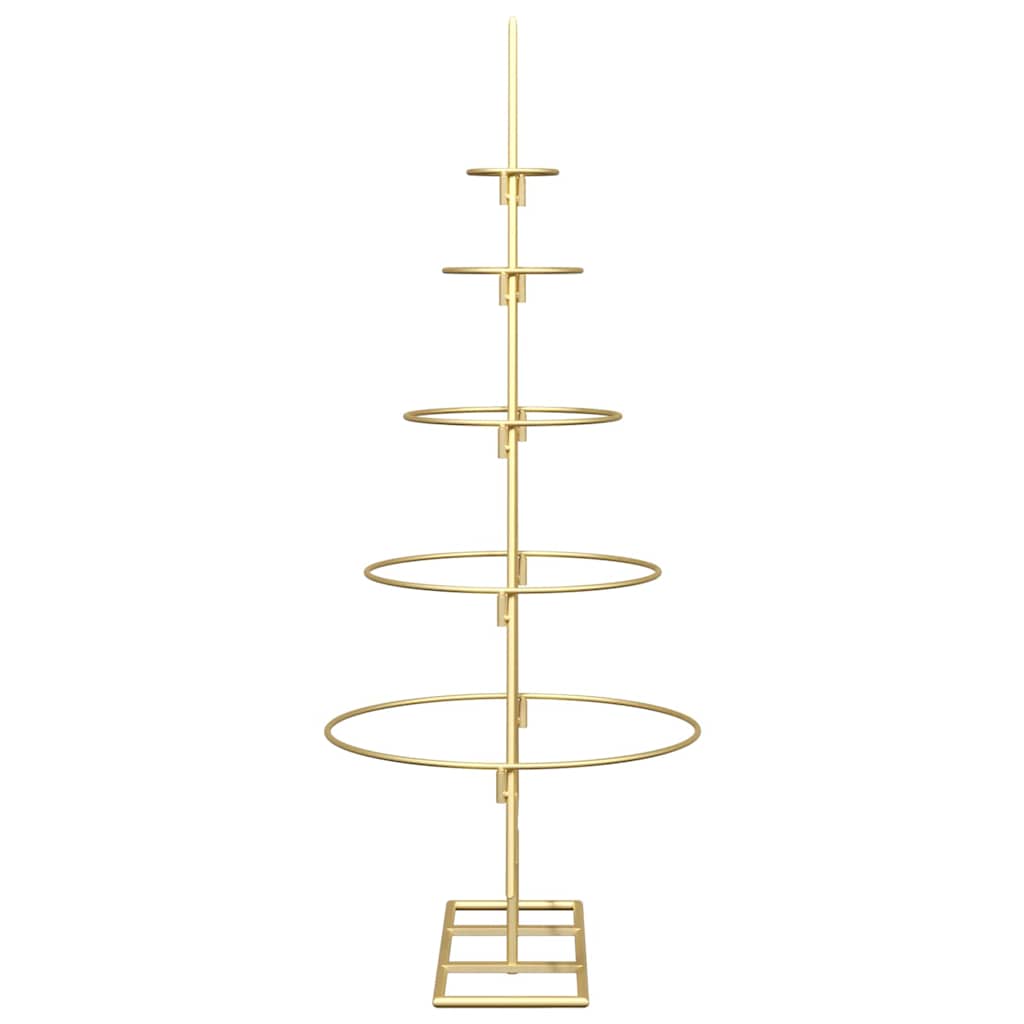 Metall Weihnachtsbaum Gold 90 cm Pulverbeschichteter Stahl