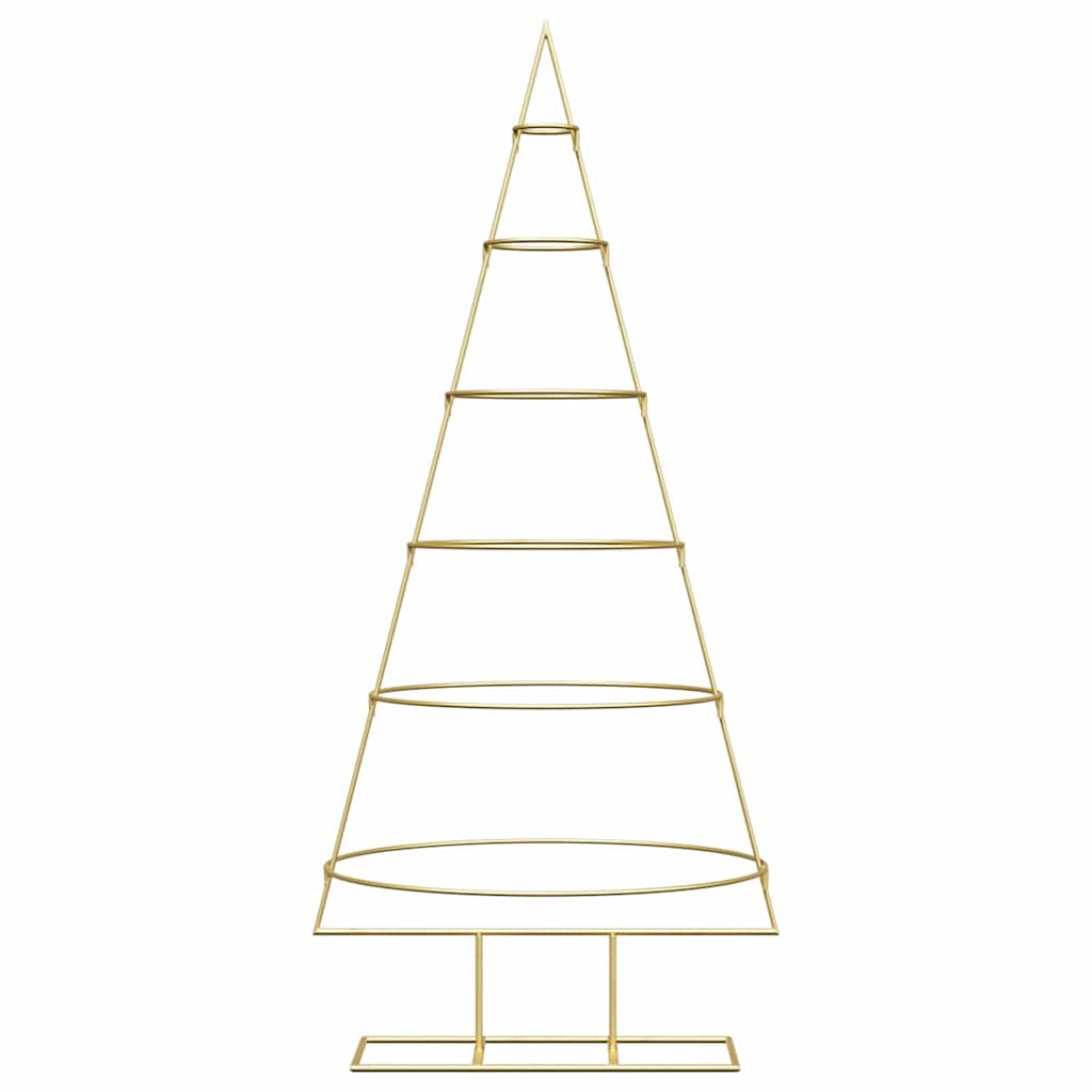 Metall Weihnachtsbaum Gold 150 cm Pulverbeschichteter Stahl
