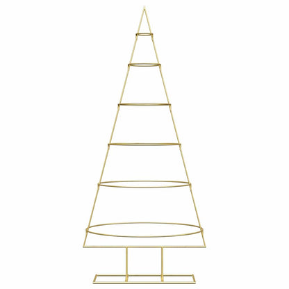 Metall Weihnachtsbaum Gold 150 cm Pulverbeschichteter Stahl