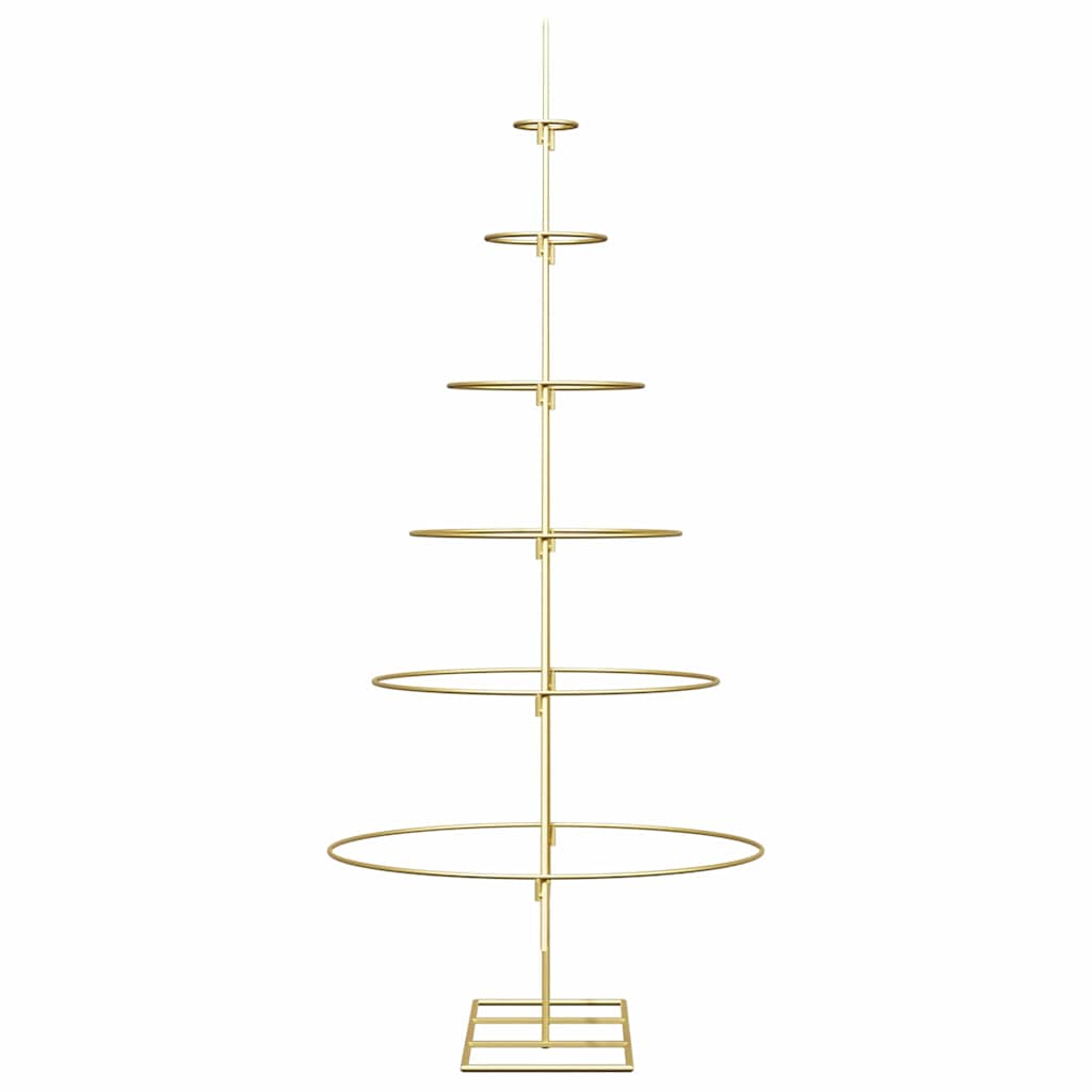 Metall Weihnachtsbaum Gold 150 cm Pulverbeschichteter Stahl
