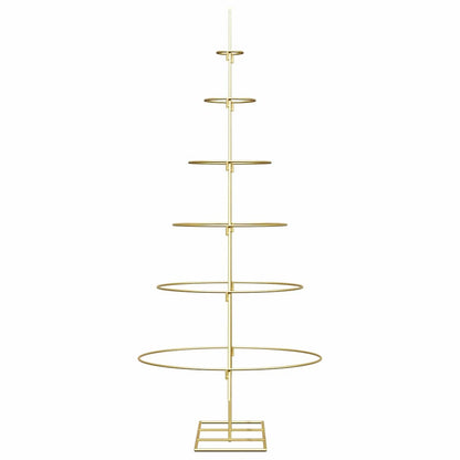 Metall Weihnachtsbaum Gold 150 cm Pulverbeschichteter Stahl