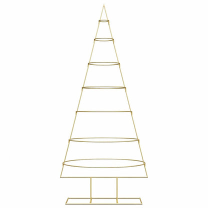 Metall Weihnachtsbaum Gold 180 cm Pulverbeschichteter Stahl