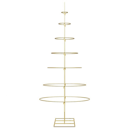 Metall Weihnachtsbaum Gold 180 cm Pulverbeschichteter Stahl