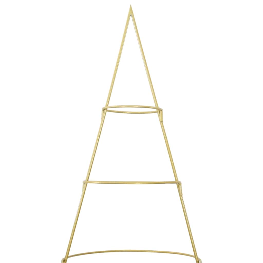 Metall Weihnachtsbaum Gold 210 cm Pulverbeschichteter Stahl
