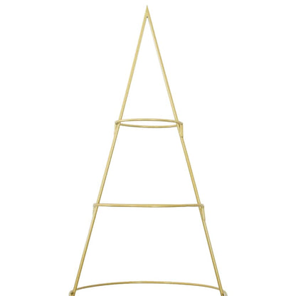 Metall Weihnachtsbaum Gold 210 cm Pulverbeschichteter Stahl