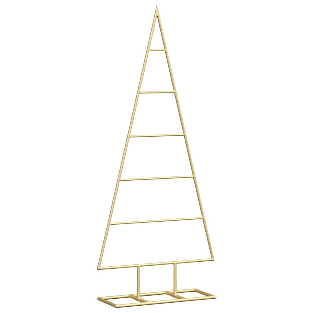 Metall Weihnachtsbaum Gold 90 cm Pulverbeschichteter Stahl