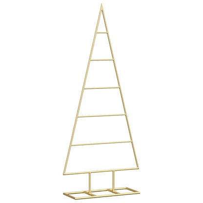 Metall Weihnachtsbaum Gold 90 cm Pulverbeschichteter Stahl