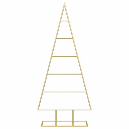 Metall Weihnachtsbaum Gold 90 cm Pulverbeschichteter Stahl