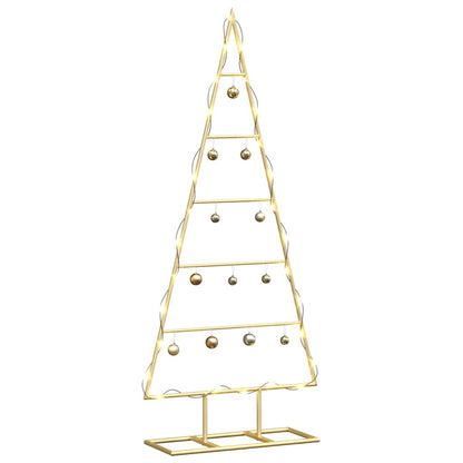 Metall Weihnachtsbaum Gold 90 cm Pulverbeschichteter Stahl