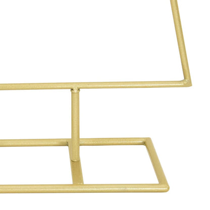 Metall Weihnachtsbaum Gold 125 cm Pulverbeschichteter Stahl