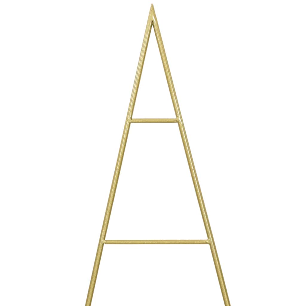 Metall Weihnachtsbaum Gold 150 cm Pulverbeschichteter Stahl