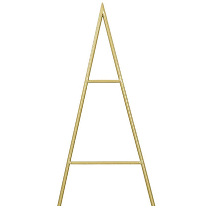 Metall Weihnachtsbaum Gold 150 cm Pulverbeschichteter Stahl