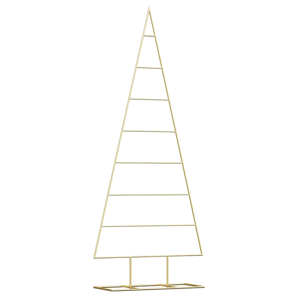 Metall Weihnachtsbaum Gold 150 cm Pulverbeschichteter Stahl