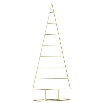 Metall Weihnachtsbaum Gold 150 cm Pulverbeschichteter Stahl