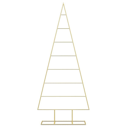 Metall Weihnachtsbaum Gold 150 cm Pulverbeschichteter Stahl