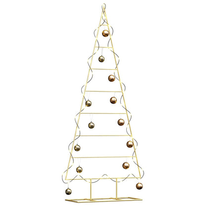 Metall Weihnachtsbaum Gold 150 cm Pulverbeschichteter Stahl