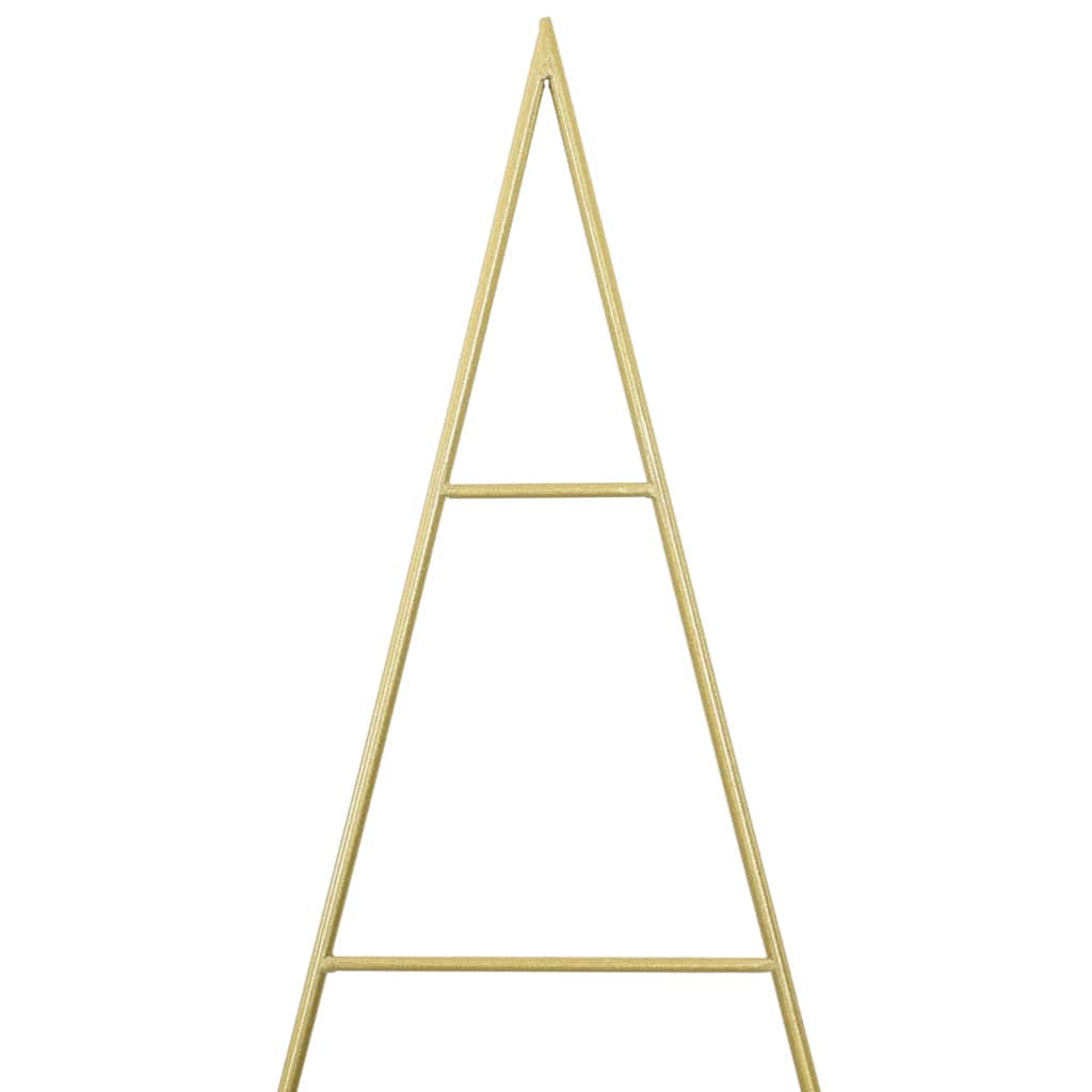 Metall Weihnachtsbaum Gold 180 cm Pulverbeschichteter Stahl