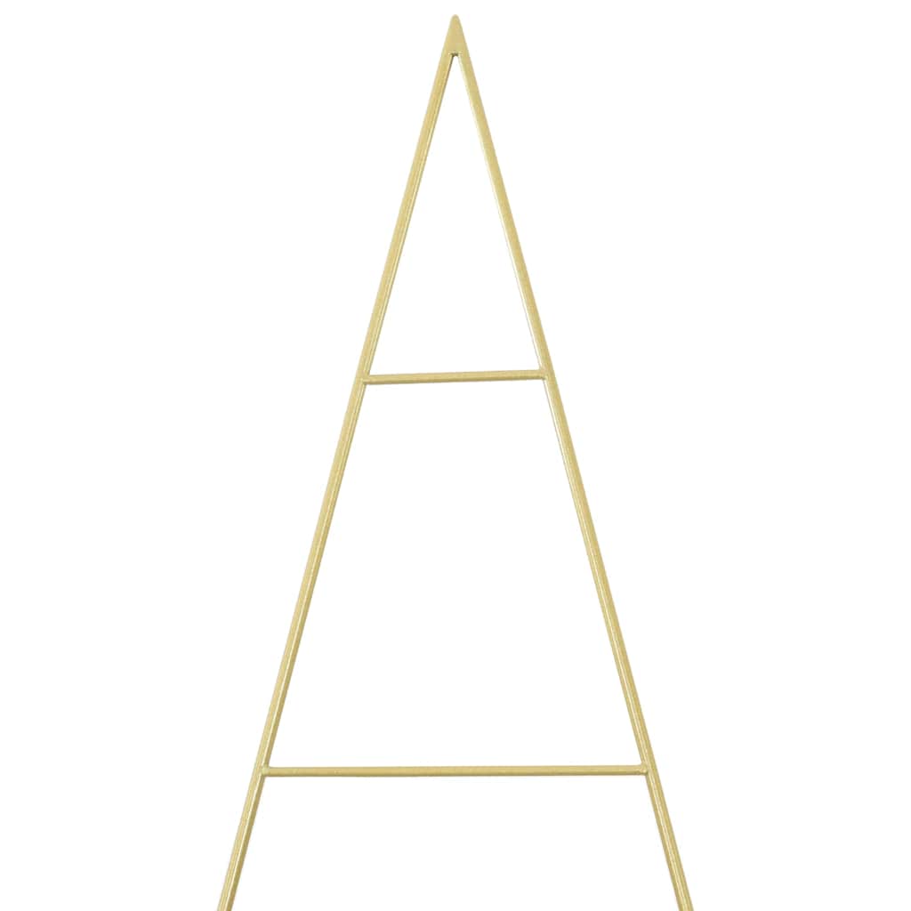 Metall Weihnachtsbaum Gold 210 cm Pulverbeschichteter Stahl