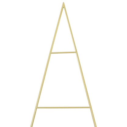 Metall Weihnachtsbaum Gold 210 cm Pulverbeschichteter Stahl