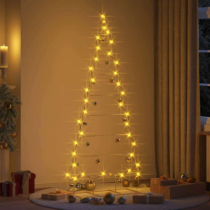 Metall Weihnachtsbaum Gold 210 cm Pulverbeschichteter Stahl