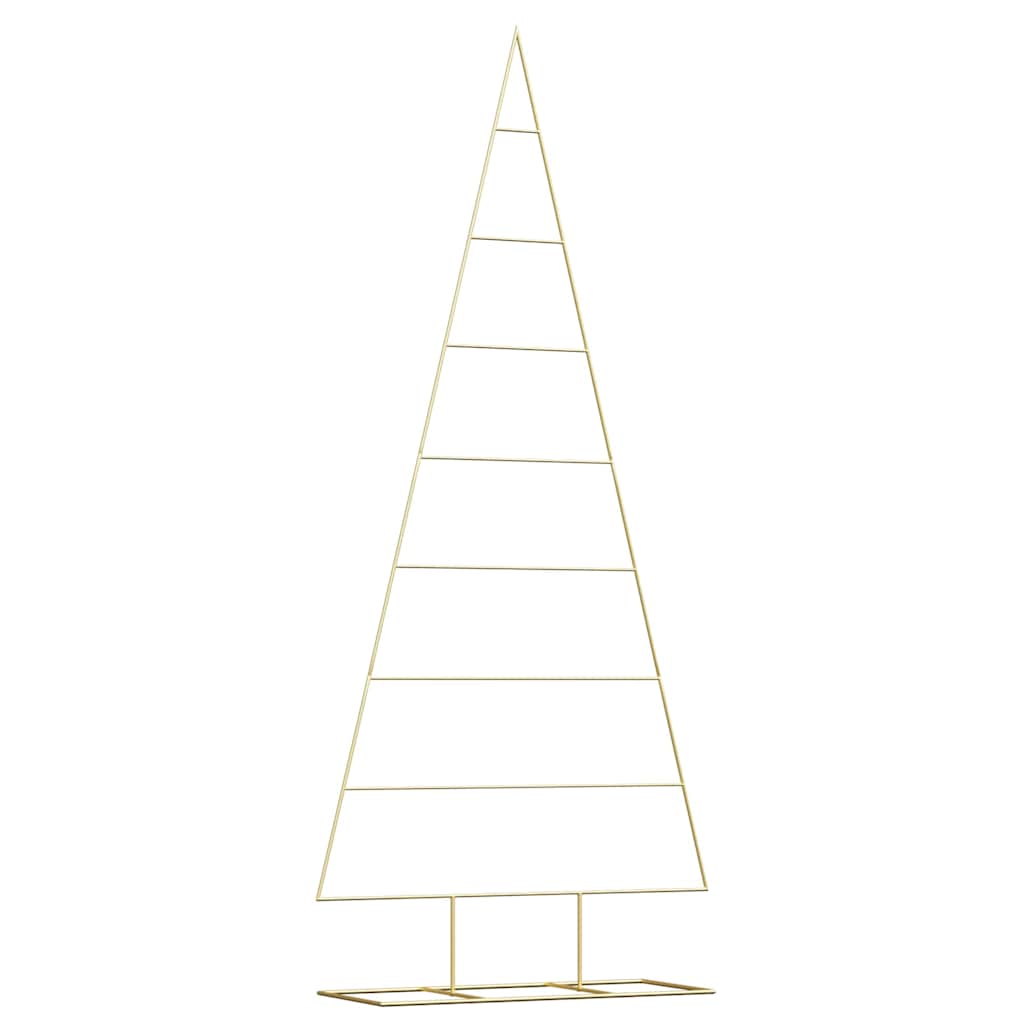 Metall Weihnachtsbaum Gold 210 cm Pulverbeschichteter Stahl