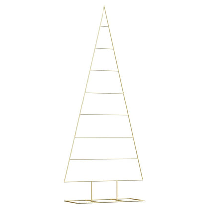Metall Weihnachtsbaum Gold 210 cm Pulverbeschichteter Stahl