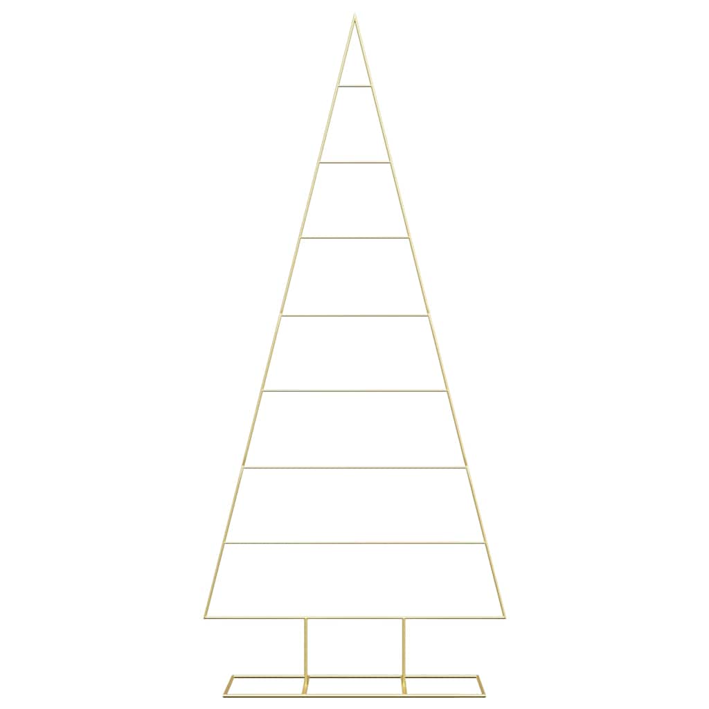 Metall Weihnachtsbaum Gold 210 cm Pulverbeschichteter Stahl