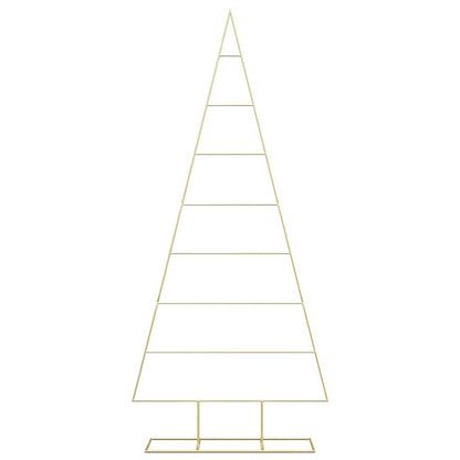 Metall Weihnachtsbaum Gold 210 cm Pulverbeschichteter Stahl