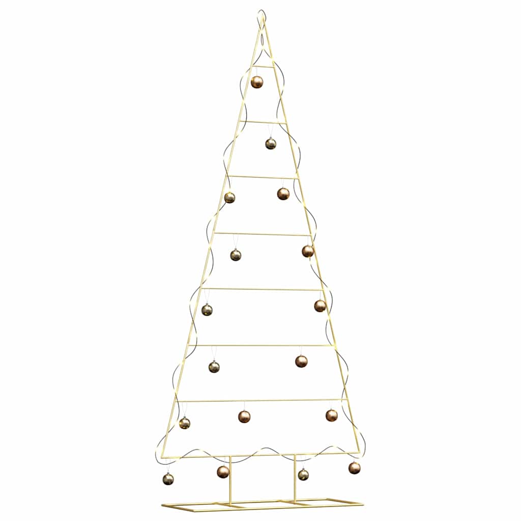 Metall Weihnachtsbaum Gold 210 cm Pulverbeschichteter Stahl