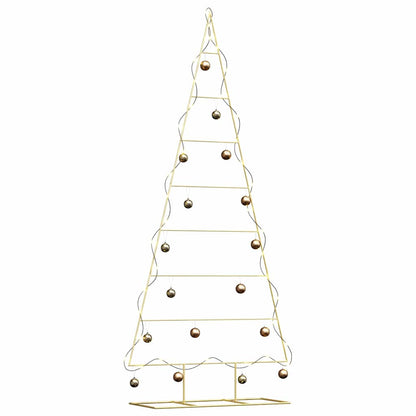 Metall Weihnachtsbaum Gold 210 cm Pulverbeschichteter Stahl