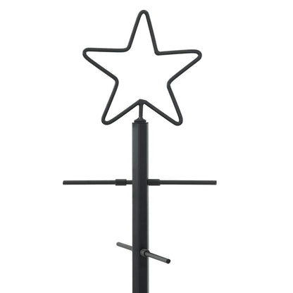 Metall Weihnachtsbaum Schwarz 60 cm Pulverbeschichteter Stahl