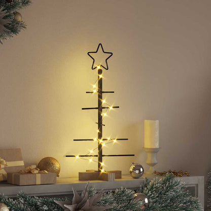 Metall Weihnachtsbaum Schwarz 60 cm Pulverbeschichteter Stahl