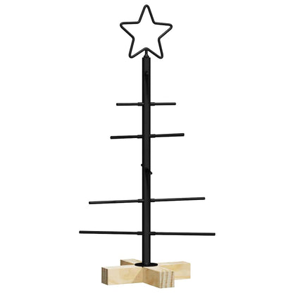 Metall Weihnachtsbaum Schwarz 60 cm Pulverbeschichteter Stahl