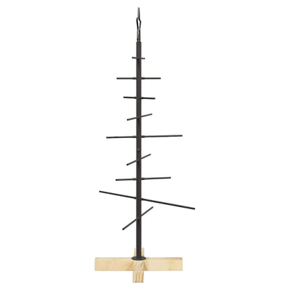 Metall Weihnachtsbaum Schwarz 90 cm Pulverbeschichteter Stahl