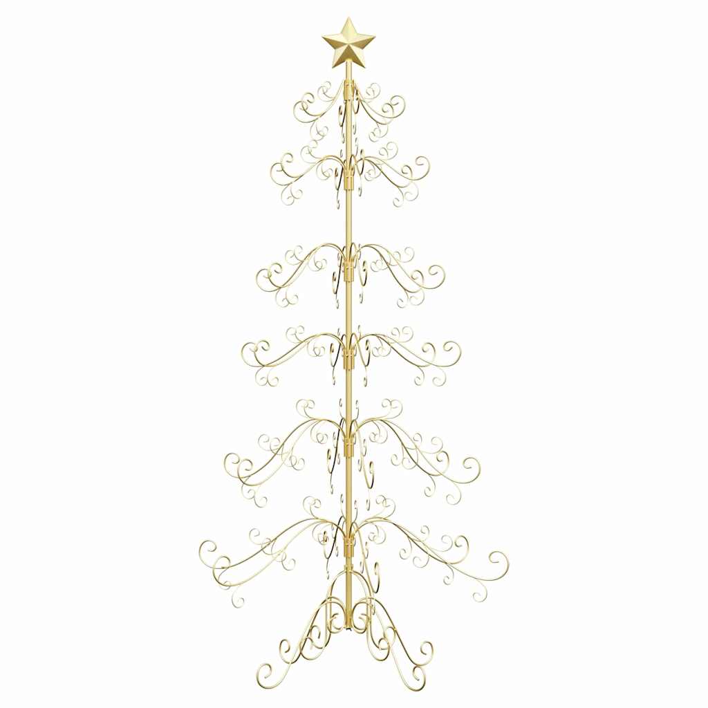 Metall Weihnachtsbaum Gold 180 cm Pulverbeschichteter Stahl