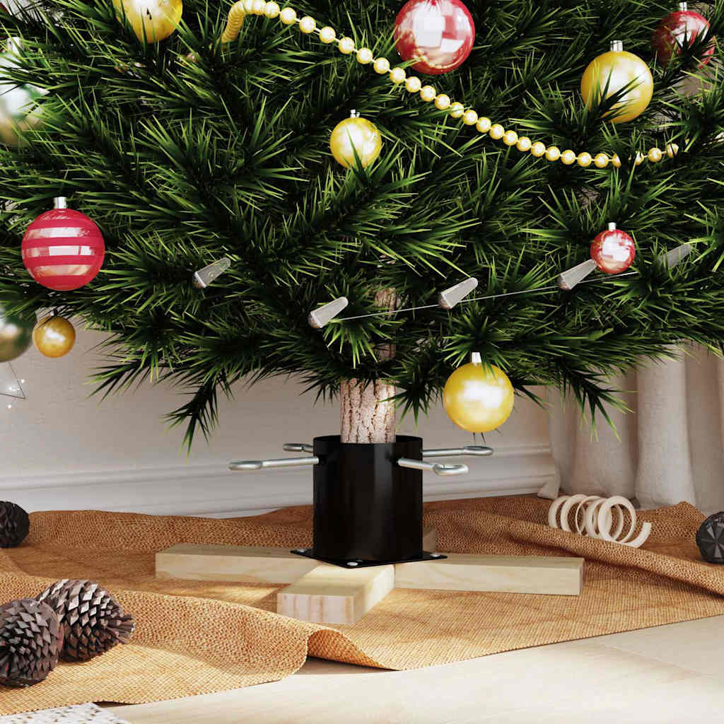 Supporto per albero di Natale 1.73 Nero 50 x 50 x 16 cm