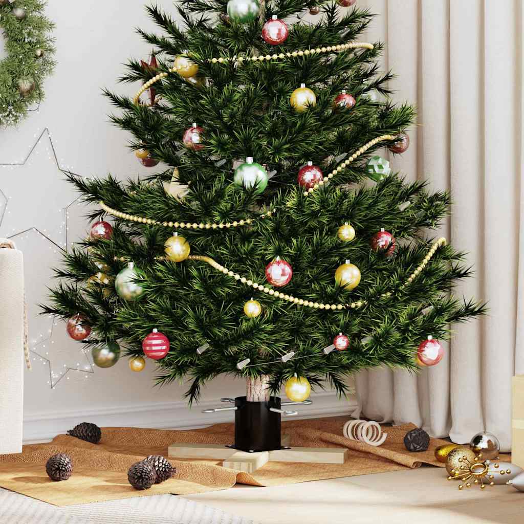 Supporto per albero di Natale 1.73 Nero 50 x 50 x 16 cm