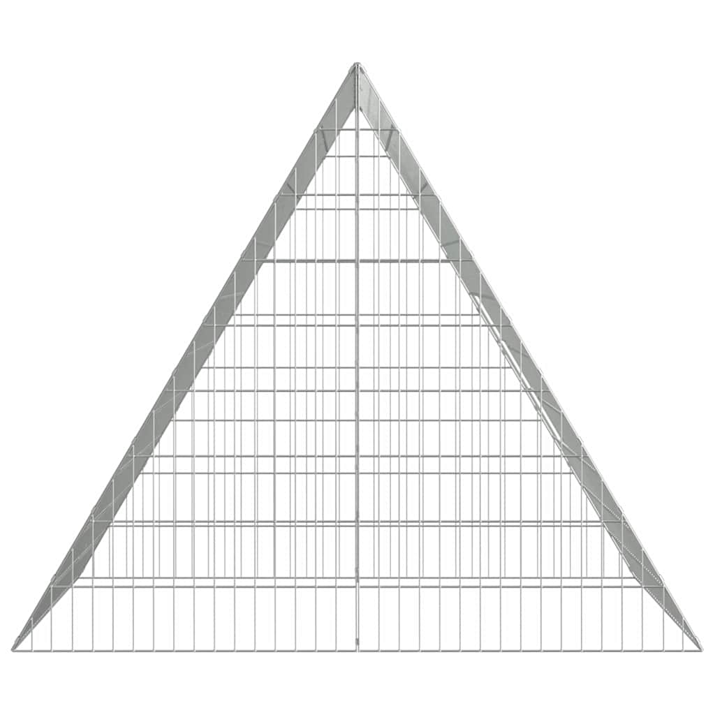 Hühnerkäfig Silber 110 x 100 x 85 cm Verzinkter Stahl