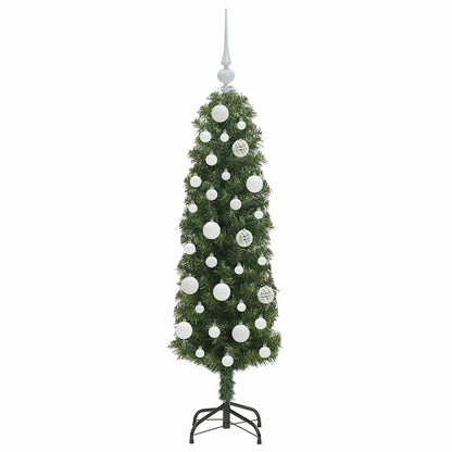 Künstlicher Weihnachtsbaum mit 150 LEDs mit Ständer Grün 120 cm