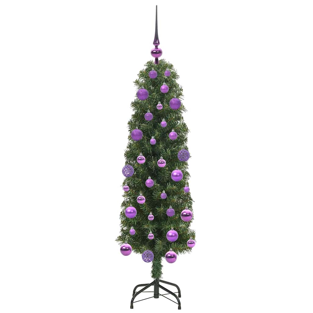 Künstlicher Weihnachtsbaum mit 150 LEDs mit Ständer Grün 120 cm